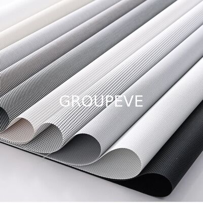 Waterproof Ultraviolet-proof 520GSM Fiberglass Sunscreen Fabric Solar Screen Material for Window Roll