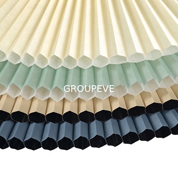 Groupeve Electric Motorized Honeycomb Blind Fabric 25mm 38mm 45mm