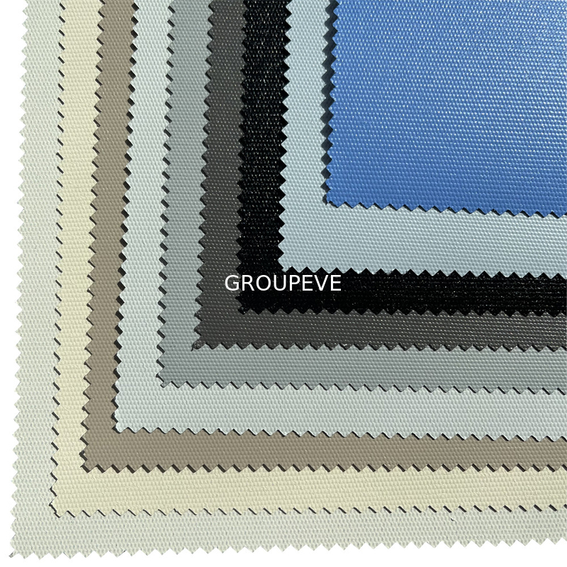 Polyester Blackout Fabric Roller Integral Builtin Blinds Between Glass Double Glazing Fabric