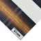 185gsm Dual Roller Zebra Blinds Fabric Width 2.6m 3m Semi Shading