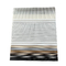 Custom Grey Heat Resistant Roll Down Window Roller Blinds Shades Zebra Fabric
