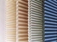 100% Polyester Horizontal Honeycomb Blinds Fabric Anti Electric Pollution Free