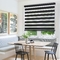 Blackout 100% polyester discount Day and Night automatic roller blinds shades for home decor