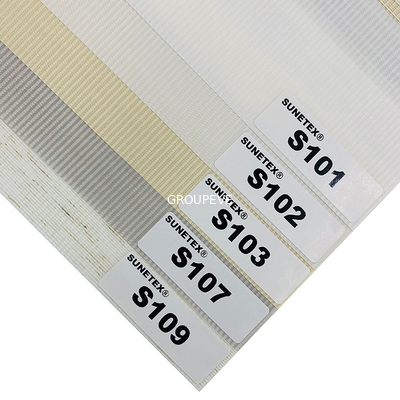 Good price Roll Up Custom Windows Dual Roller Zebra Rainbow Blinds Kind Of Shades Fabric online