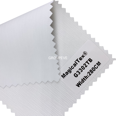Good price Blockout custom 100% polyester 2.8m width Foam white coating roller blinds fabrcs for window treatments online