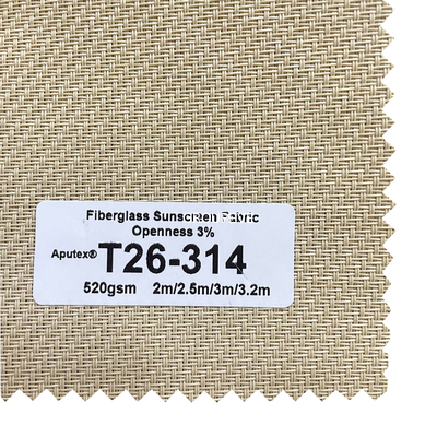 Good price ISO105B02 Fiberglass Sunscreen Fabric Roller Blinds 47*36'' online