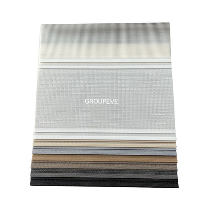 Good price 50% Semi Blackout Sheer Zebra Blinds Fabrics For Home Decor online