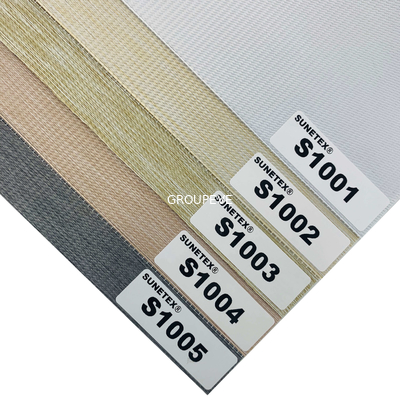 Good price Grade 7 Grade 8 Motorized Fabric Zebra Blinds Shades 60mmx100mm online