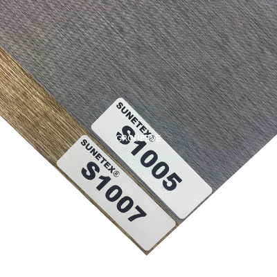 Good price 60mm 100mm 100% Polyester Day And Night Combi Blinds Material 230g online
