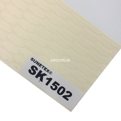 Good price 100% Polyester Horizontal Day Night Semi-blackout Zebra Roller Blinds Fabric For Home online