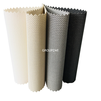 Good price 3% Openness Cortinas Y Persianas Polyester Sunscreen Fabric PVC Roll Up Blinds online