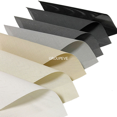 Good price Garden Roof Blinding Fiberglass Pvc Sunscreen Roller Fabric Waterproof online