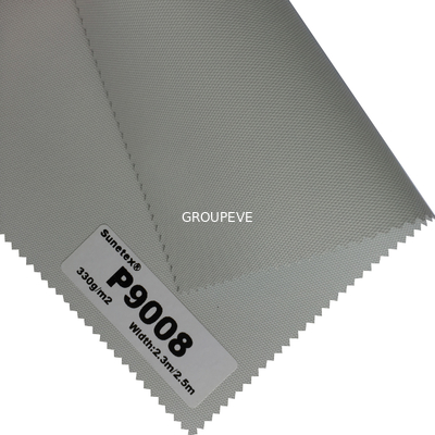 Good price Custom 100% Polyester Blackout Roller Blinds Fabric Double Face Dip Coating online