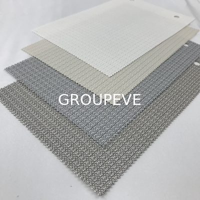 Good price 30% Polyester 70% Pvc Coated Window Sunscreen Roller Blind Fabric Openness 5% online