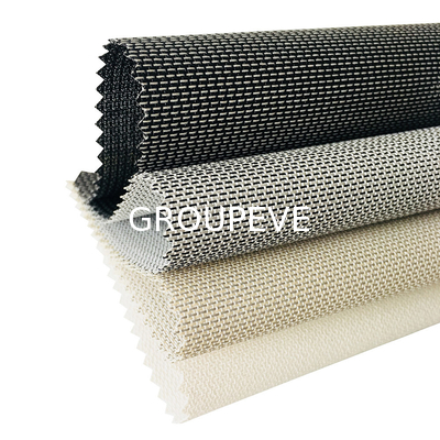 Good price Windproof Roof Sunscreen Roller Blind Fabric Uv Resistant 5% Openness online