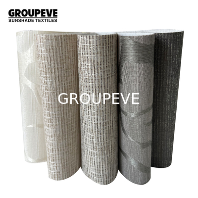 Good price Windows 100% Polyester Roman Blinds Fabric 100% Blackout online