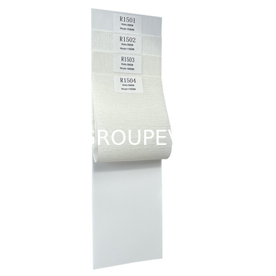 Good price 1ply Motorized Semi Blackout 2m Window Roman Blinds Shades Fabric 40m 220gsm online