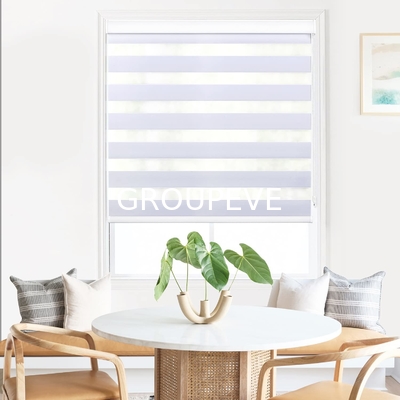 Good price Smart Motor Cover Blackout Roller Zebra Blind Shades Fabric For Motorized Window online