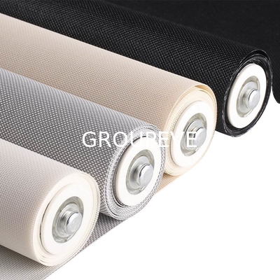 Good price Fabric Catalogue Book Of Indoor 5% Openness 2*2 Mesh Sunscreen Blinds Fabric online