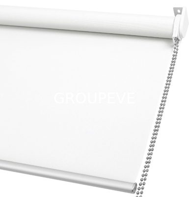 Good price Office Window Designs White Coated Roller Shutter Polyester Roller Blinds Fabric online