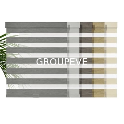 Good price Polyester partment Window Special Technology Blackout Zebra Roller Blind Fabric online