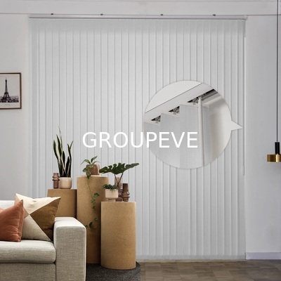 Good price commercial vertical privacy window elegant sun blinds and roller fabric material shades online