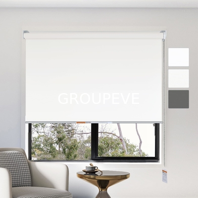 Good price Fire Flame Retardant Roller Blinds Fabric Polyester Plain Blackout Roller Blind Fireproof Fabric For Office online