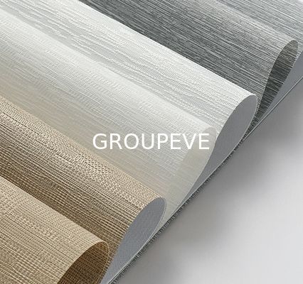 Good price 100% Blackout 380GSM 3M Width Flame Retardant UV Proof Waterproof Polyester Roller Blinds Fabric online