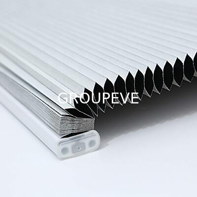 Good price 100% Blackout Soundproof Window Honeycomb Shades with Non-Woven Fabric Cellular Blinds online