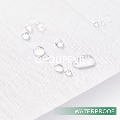 Good price 100% Polyester Vertical Blinds Fabric - Customizable Color Shangri-La Blinds for French Windows online