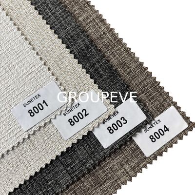 Good price 71% PVC 29% Polyester UPF 50+ Waterproof Sunscreen Fabric for Solar Blind Roller online