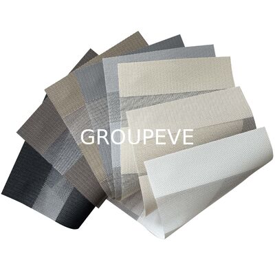 Good price Wholesale Black Yarn Zebra Blind Fabric Roll For Roller Blinds online