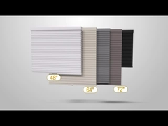 100% Polyester Horizontal Honeycomb Blinds Fabric Anti Electric Pollution Free