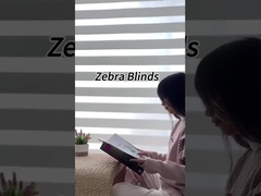100% Polyester Zebra Blind Fabric Roll 50 M/Roll For Roll Up Curtain